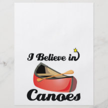 i believe in canoes full colour flyer