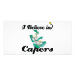 i believe in capers photo cards