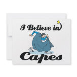 i believe in capes invitations