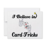 i believe in card tricks invitations