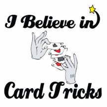 i believe in card tricks photo sculptures