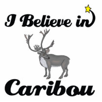 i believe in caribou cut outs