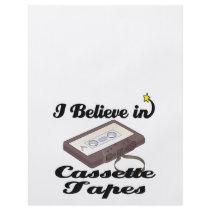 i believe in cassette tapes full color flyer