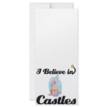 i believe in castles rack cards
