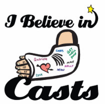 i believe in casts photo cutouts
