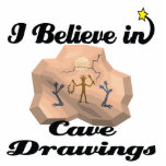 i believe in cave drawings photo sculptures