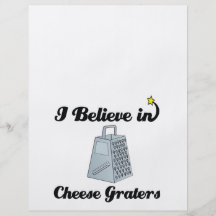 i believe in cheese graters custom flyer