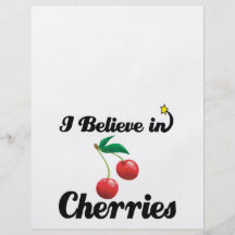 i believe in cherries flyer