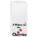 i believe in cherries rack cards