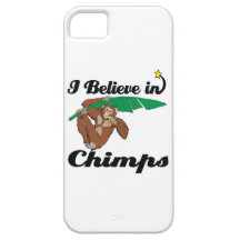 i believe in chimps iPhone 5 cases