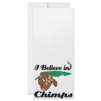 i believe in chimps rack card template