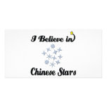 i believe in chinese stars photo cards