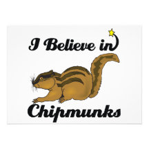 i believe in chipmunks invite