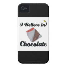 i believe in chocolate iPhone 4 cover