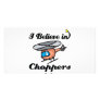 i believe in choppers personalised photo card
