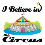 i believe in circus photo sculptures