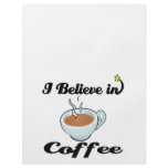 i believe in coffee flyers