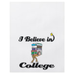 i believe in college flyers