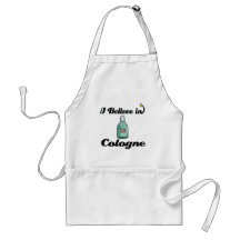 i believe in cologne apron
