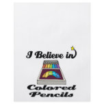 i believe in coloured pencils flyers