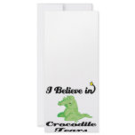 i believe in crocodile tears rack cards