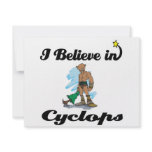 i believe in cyclops invitations