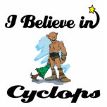 i believe in cyclops photo sculptures