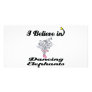 i believe in dancing elephants custom photo card
