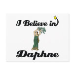 i believe in daphne postcards