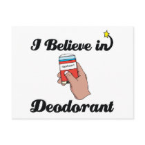 i believe in deodorant postcards