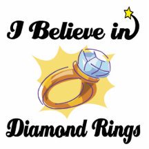 i believe in diamond rings photo cutout