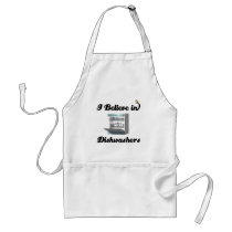 i believe in dishwashers aprons