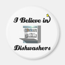 i believe in dishwashers fridge magnets