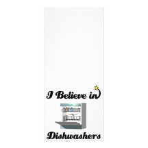 i believe in dishwashers rack cards