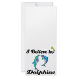 i believe in dolphins rack cards