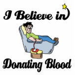 i believe in donating blood photo sculptures