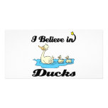 i believe in ducks photo cards