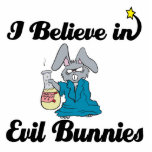 i believe in evil bunnies photo sculptures