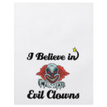 i believe in evil clowns flyers