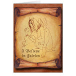 I Believe in Fairies card