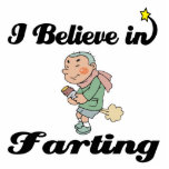 i believe in farting photo sculptures