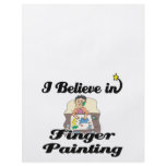i believe in finger painting flyers