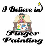 i believe in finger painting photo sculptures