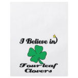 i believe in four-leaf clovers flyers