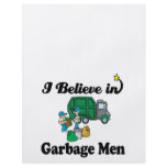 i believe in garbage men flyers