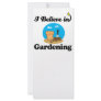 i believe in gardening rack card template