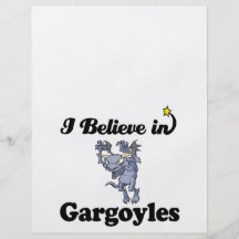 i believe in gargoyles flyer