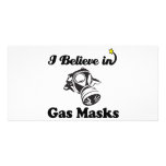 i believe in gas masks photo cards