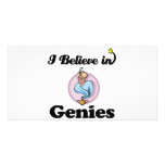 i believe in genies photo cards