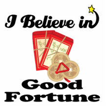 i believe in good fortune photo cut outs